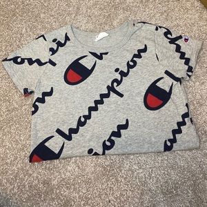 Grey Champion Crop Top